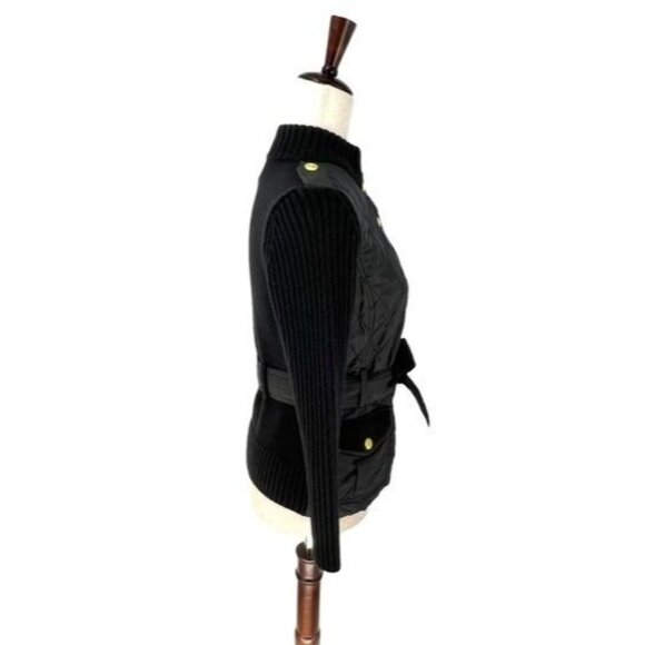 Banana Republic Wool Quilted Belted Jacket | Small - Picture 4 of 9